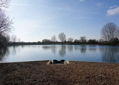 Poplars double swim overlooking Scarlett’s Lake